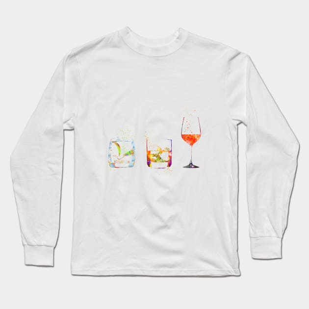 Bar decoration Long Sleeve T-Shirt by RosaliArt